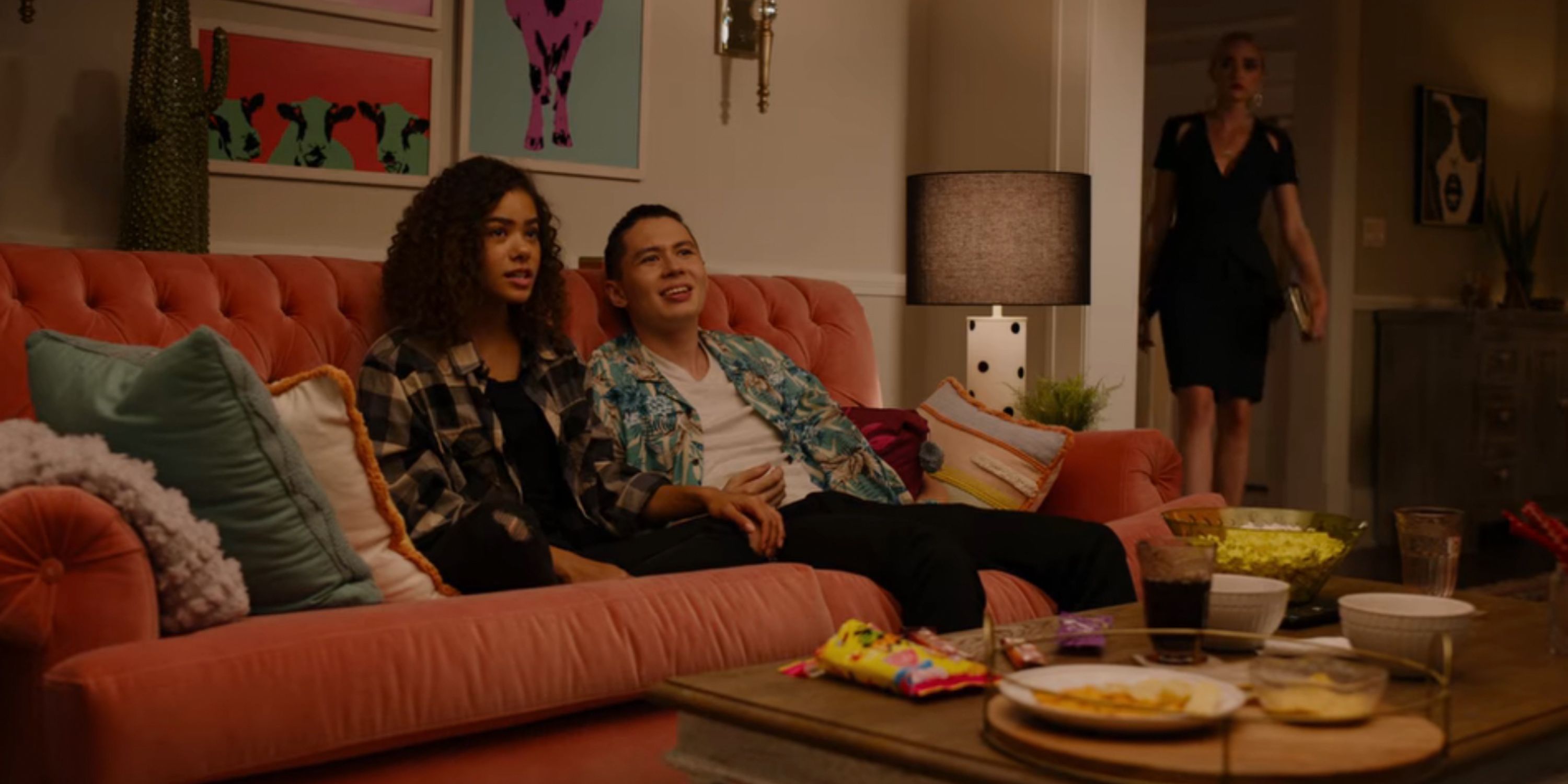 Antonio Gentry e Mason Temple nella prima stagione di Ginny & Georgia su Netflix