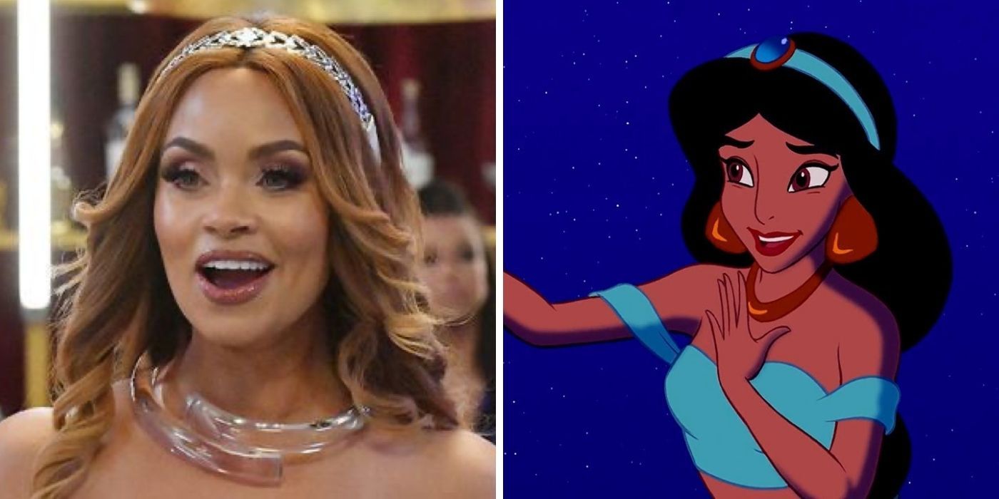 Gizelle as princess jasmine - rhop and disney