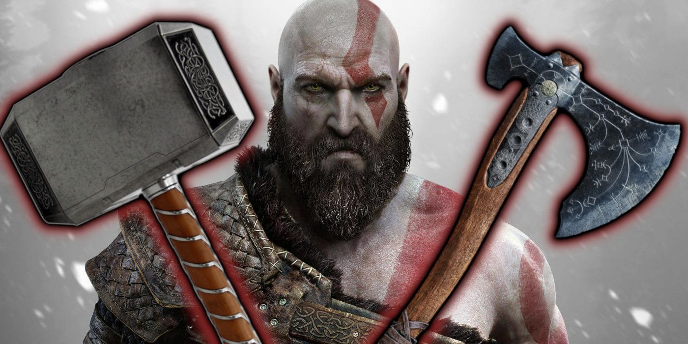 If Time Travel allowed our current Kratos, with his Leviathan Axe