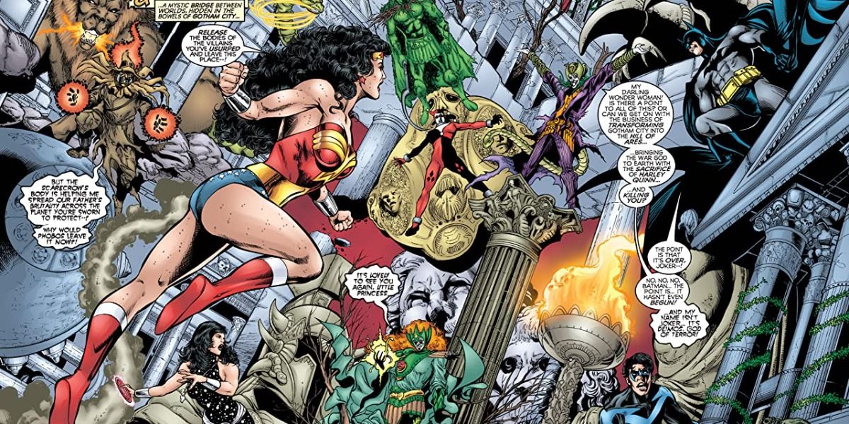 Wonder Woman in Gods of Gotham