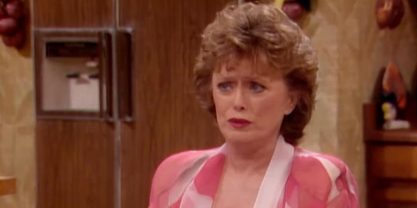 Blanche Devereaux In A Pink Dress