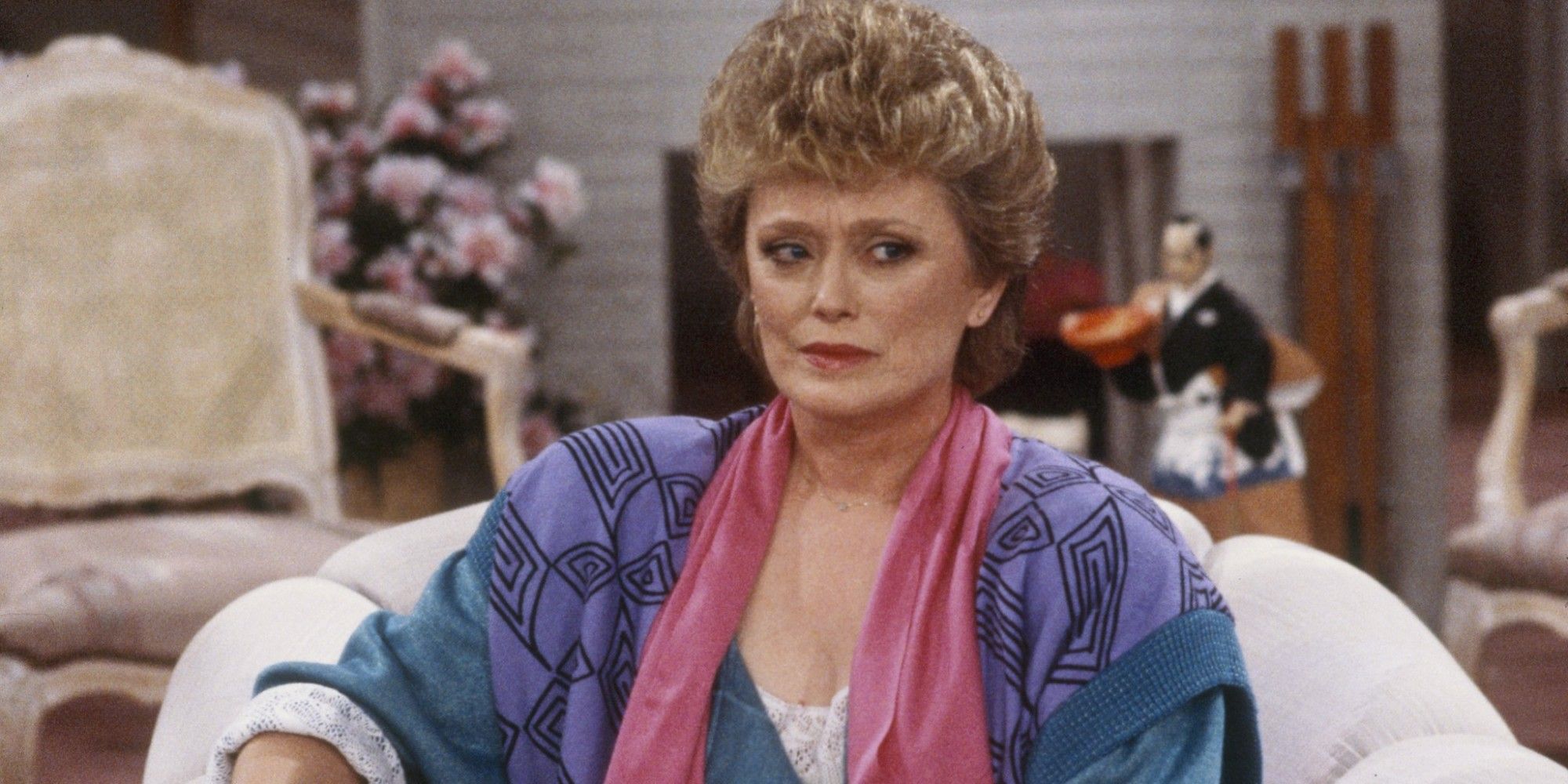 Blanche Devereaux On A Sofa