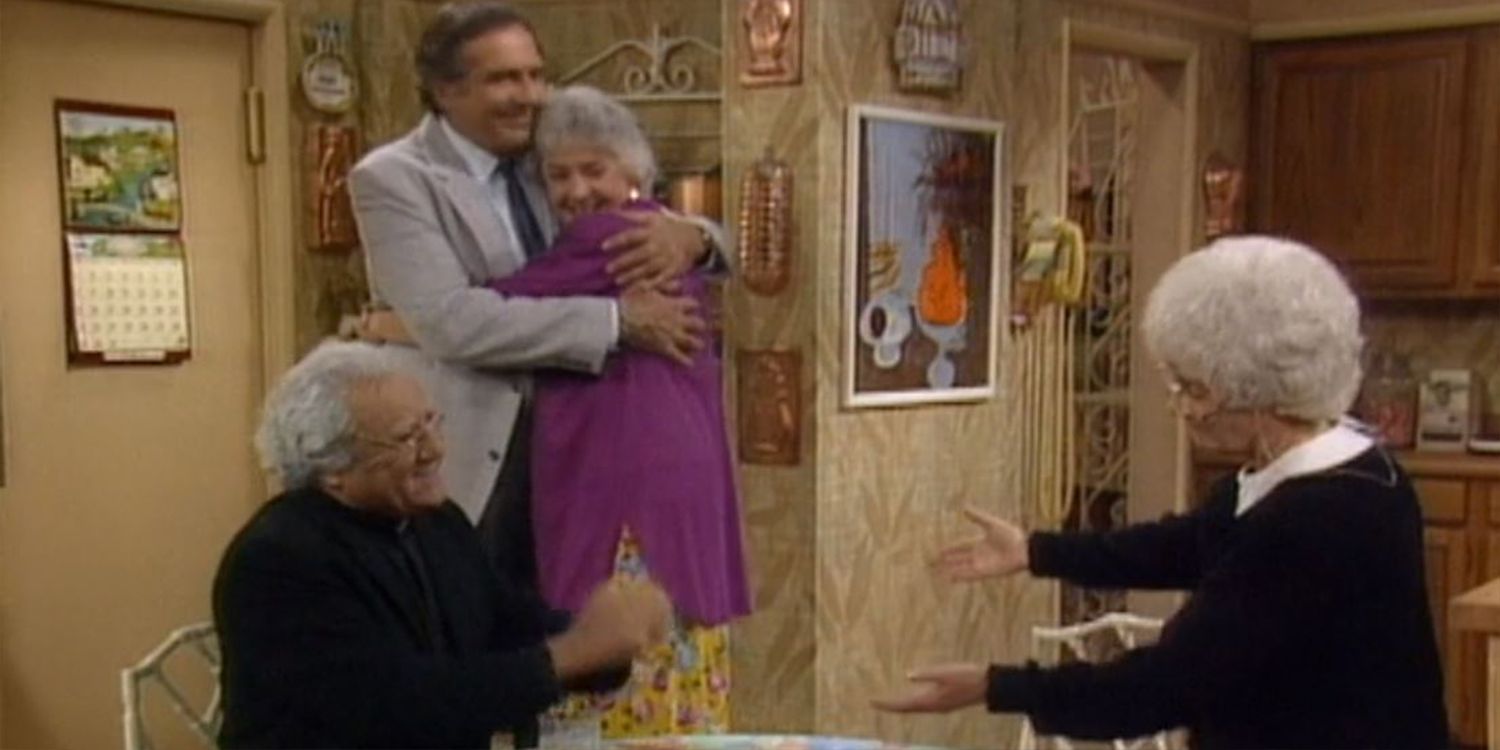 Dorothy Hugs Stan While Sophia and Angelo Approve