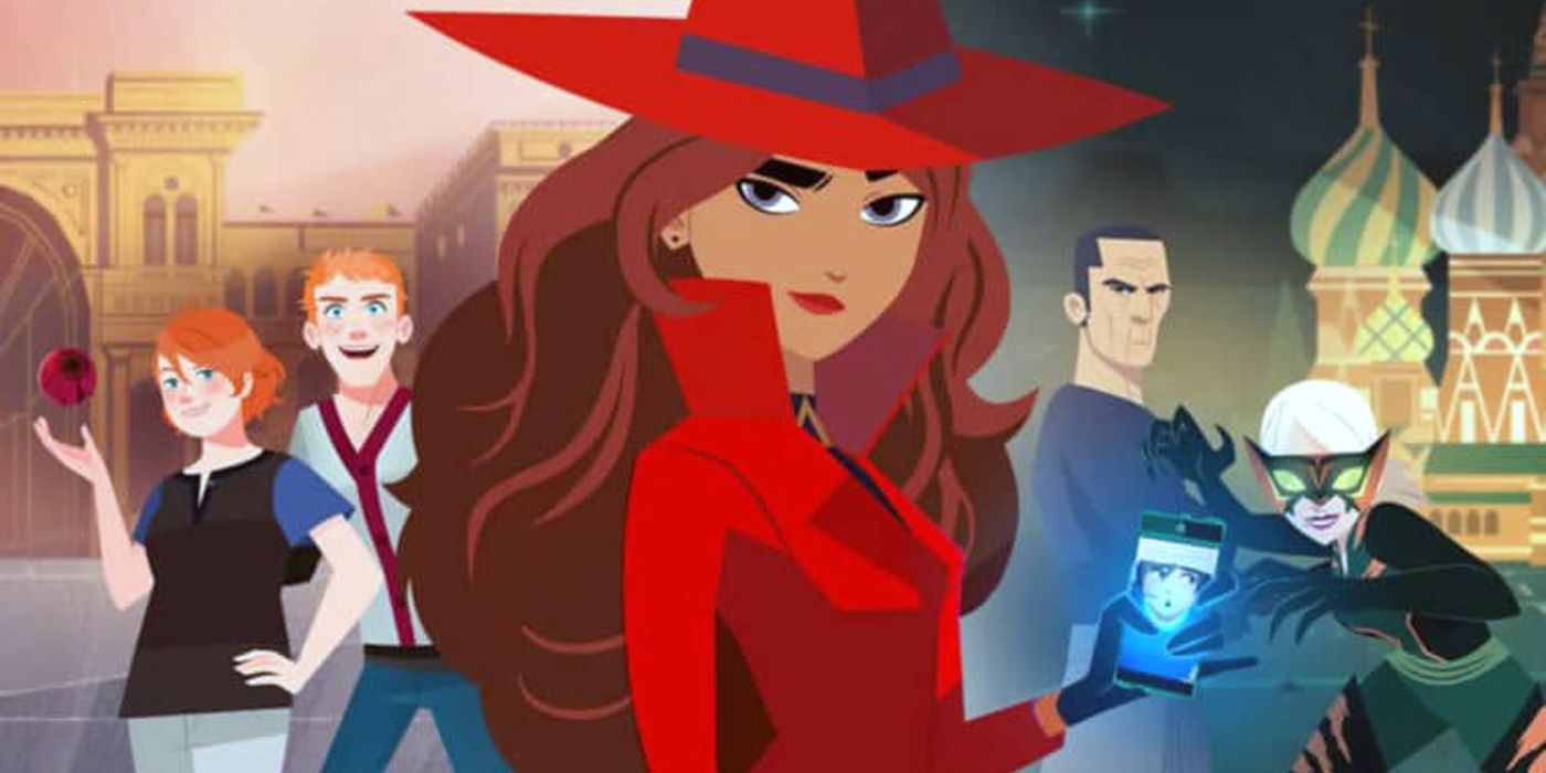 The characters from Carmen Sandiego
