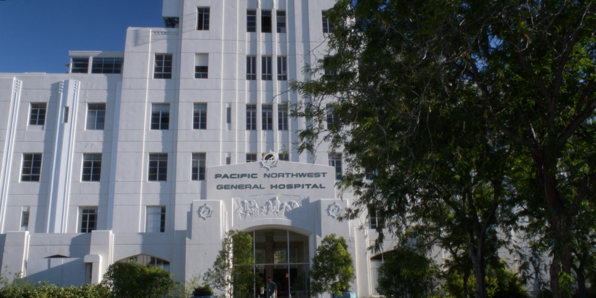 Grey&rsquo;s Anatomy Pac North hospital outside