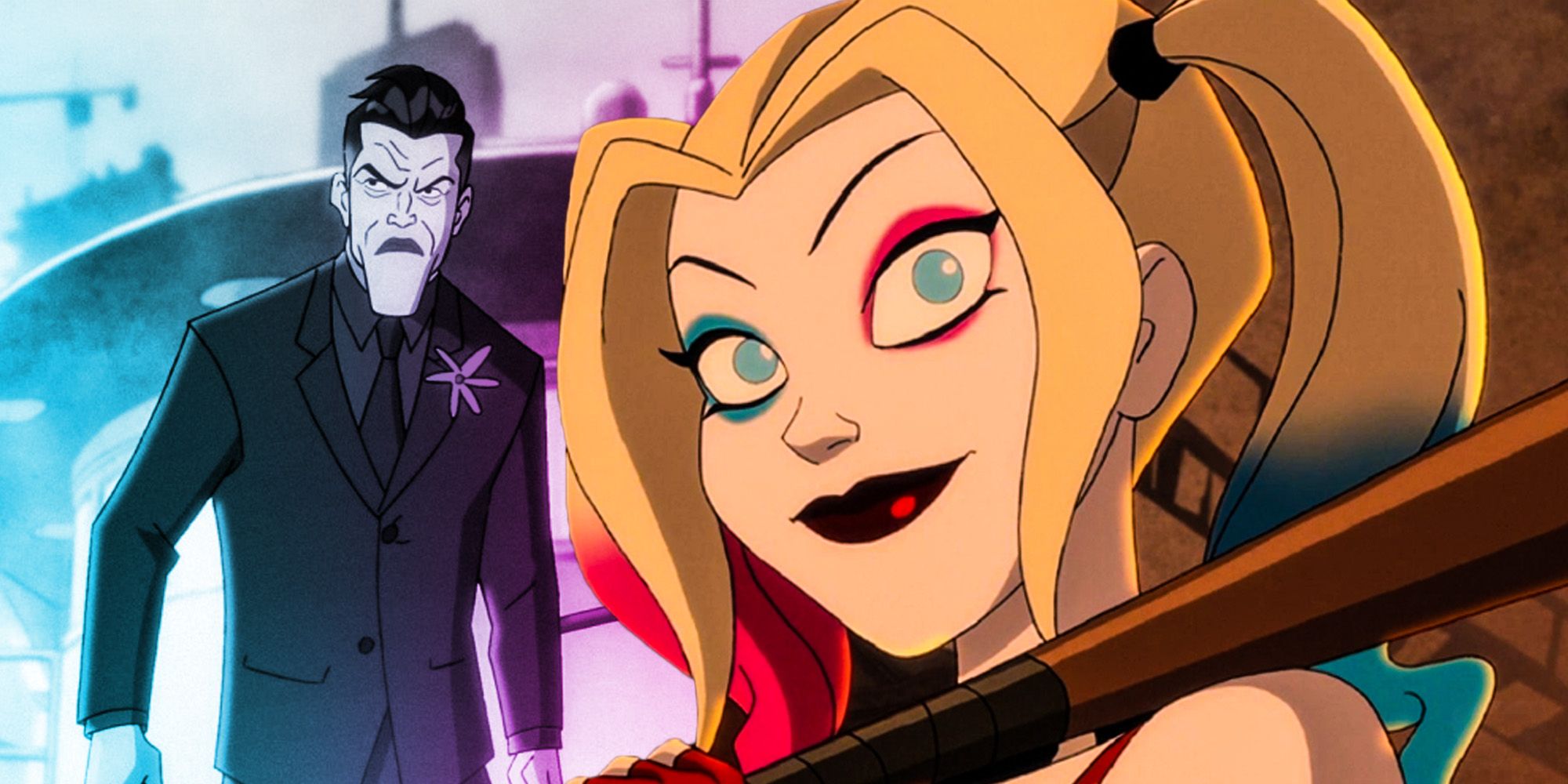 Harley quinn cartoon joker