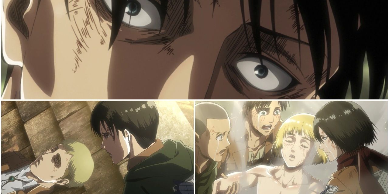 Armin and Erwin in Attack on Titan