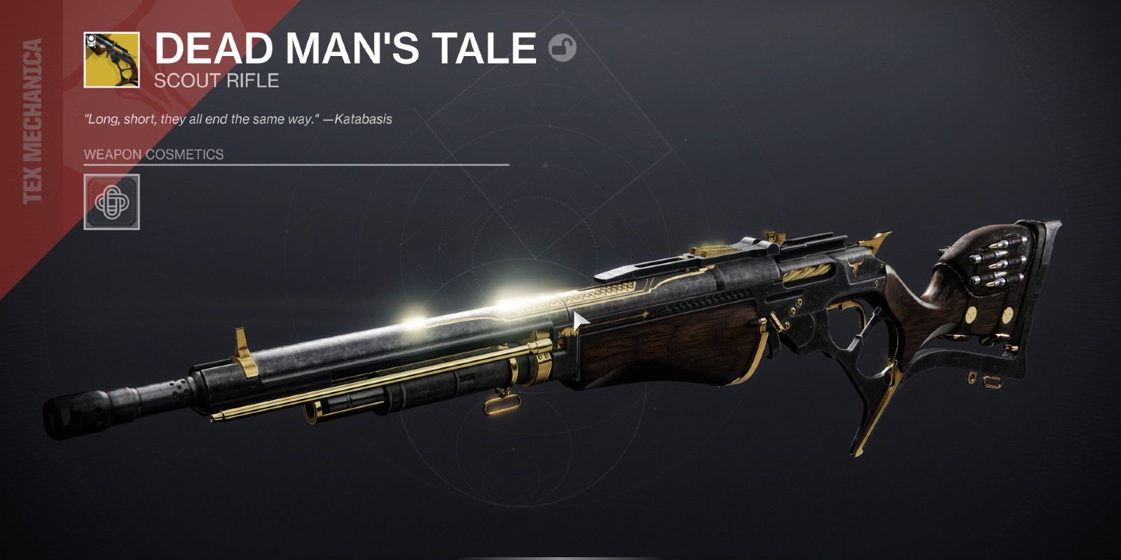 Destiny 2 - Dead Man's Tale Exotic Scout Rifle