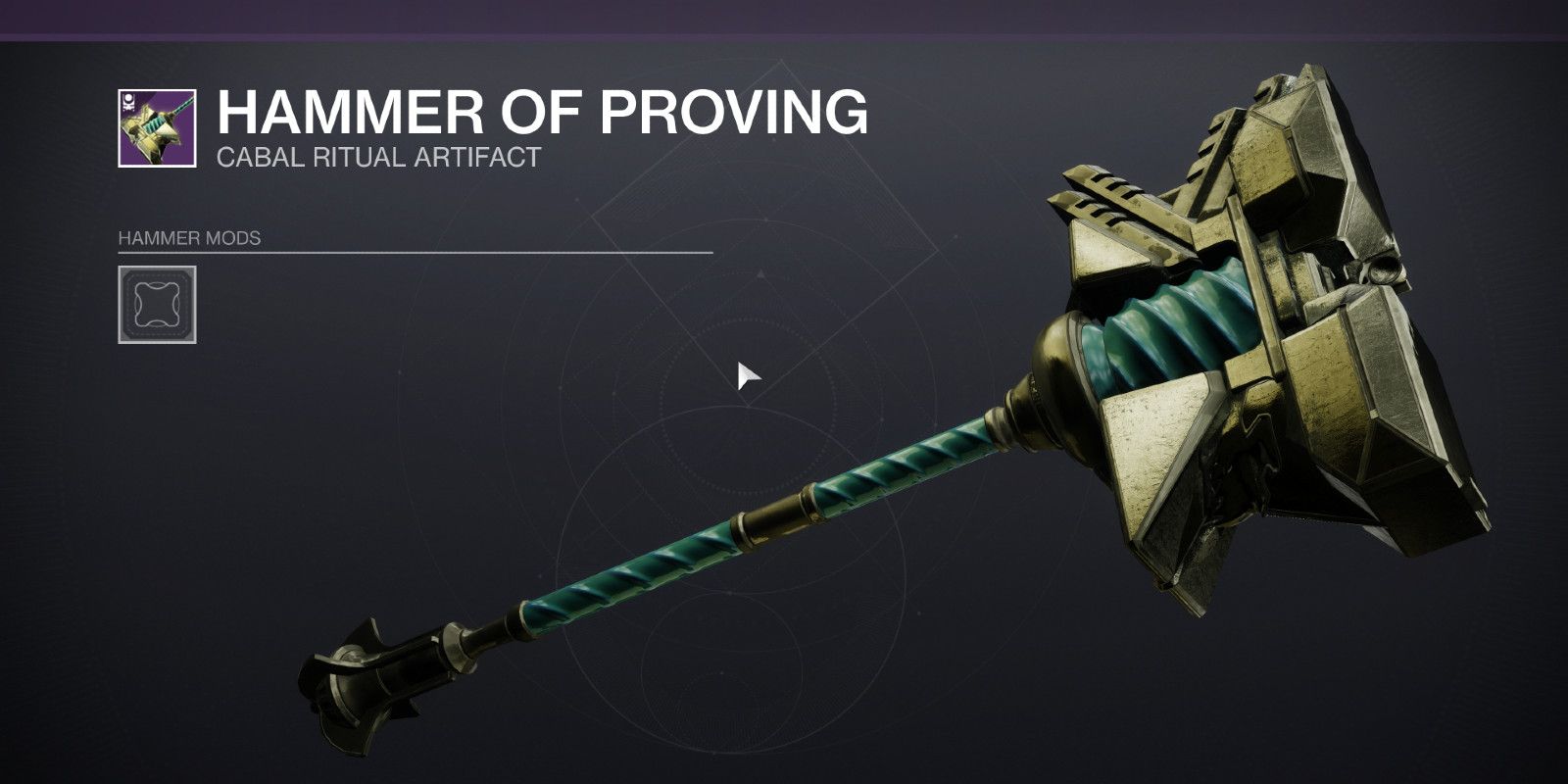 Destiny 2 - Hammer of Proving