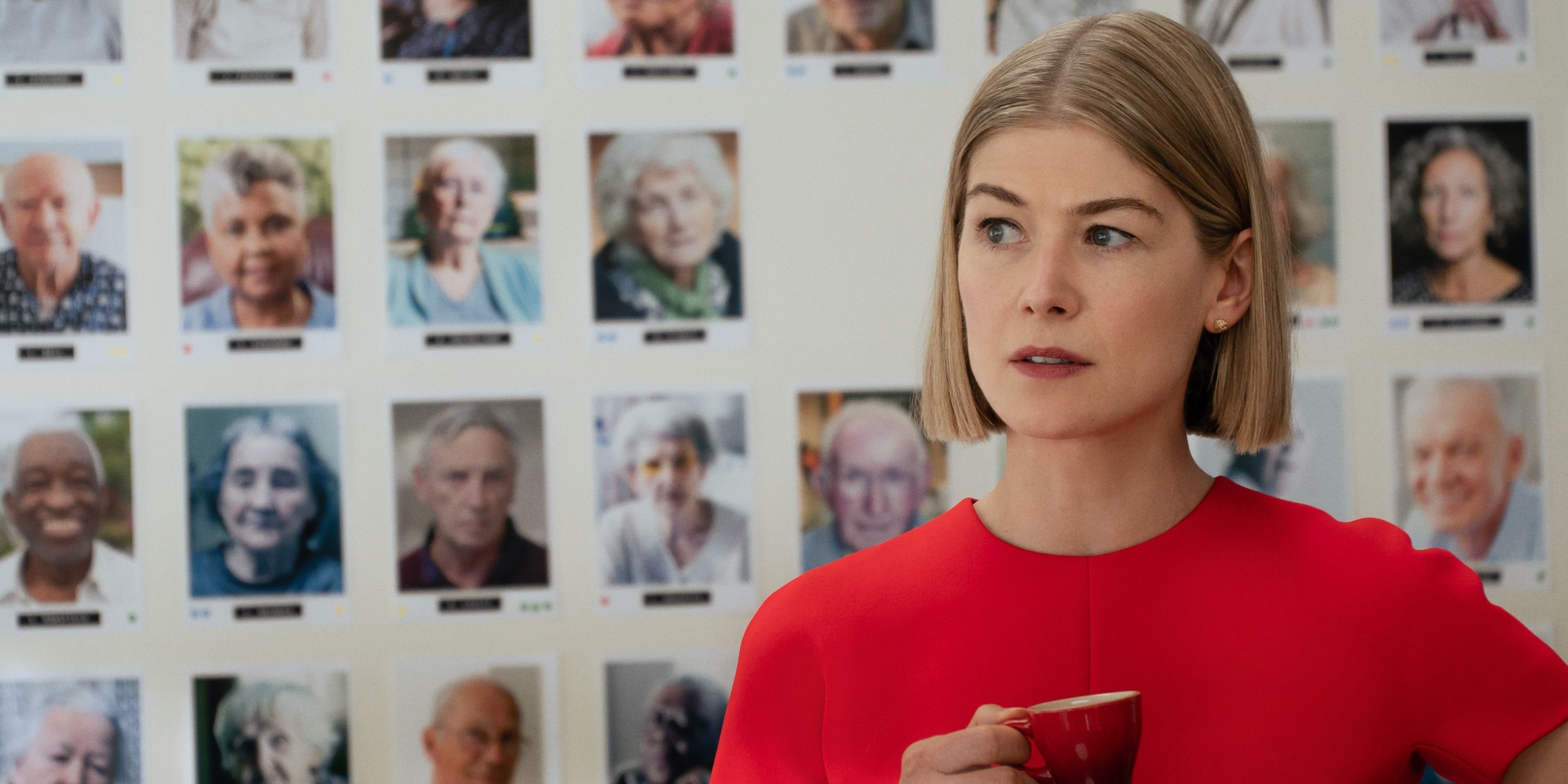 Rosamund Pike in I Care a Lot on Netflix