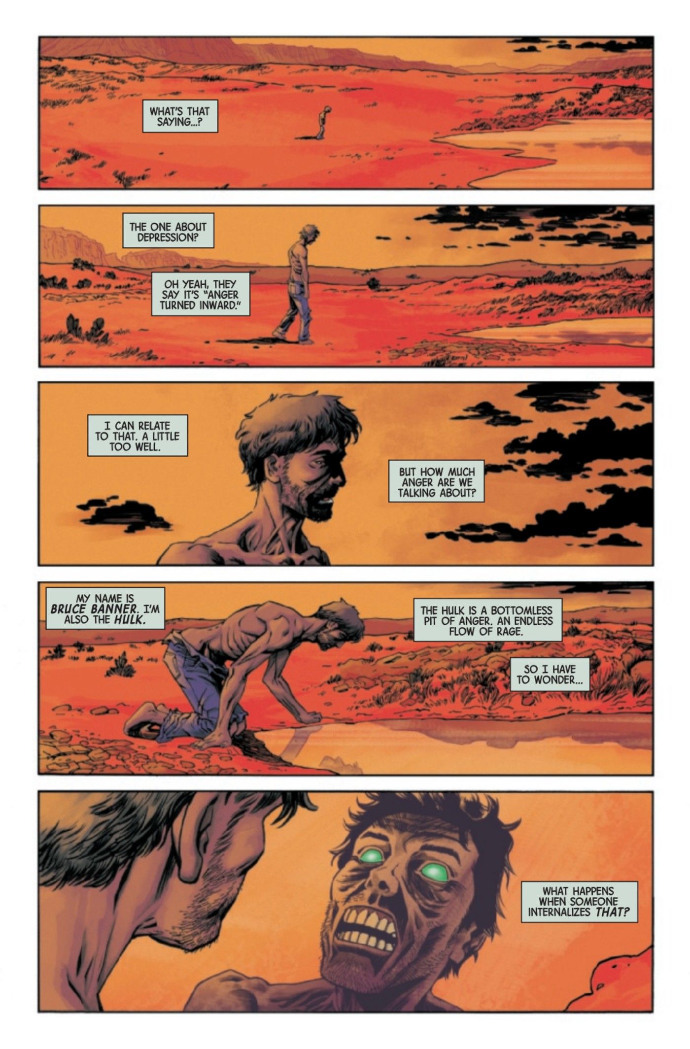 Immortal Hulk preview page 2