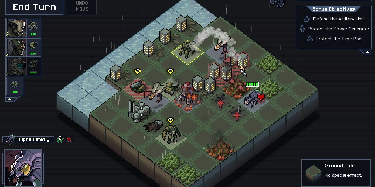 Into The Breach - Overview Of Rainy Battlefield