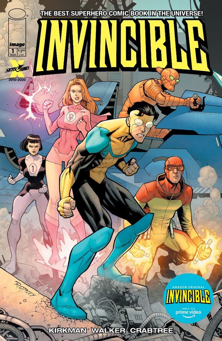 Invincible #1 TV Series Variant