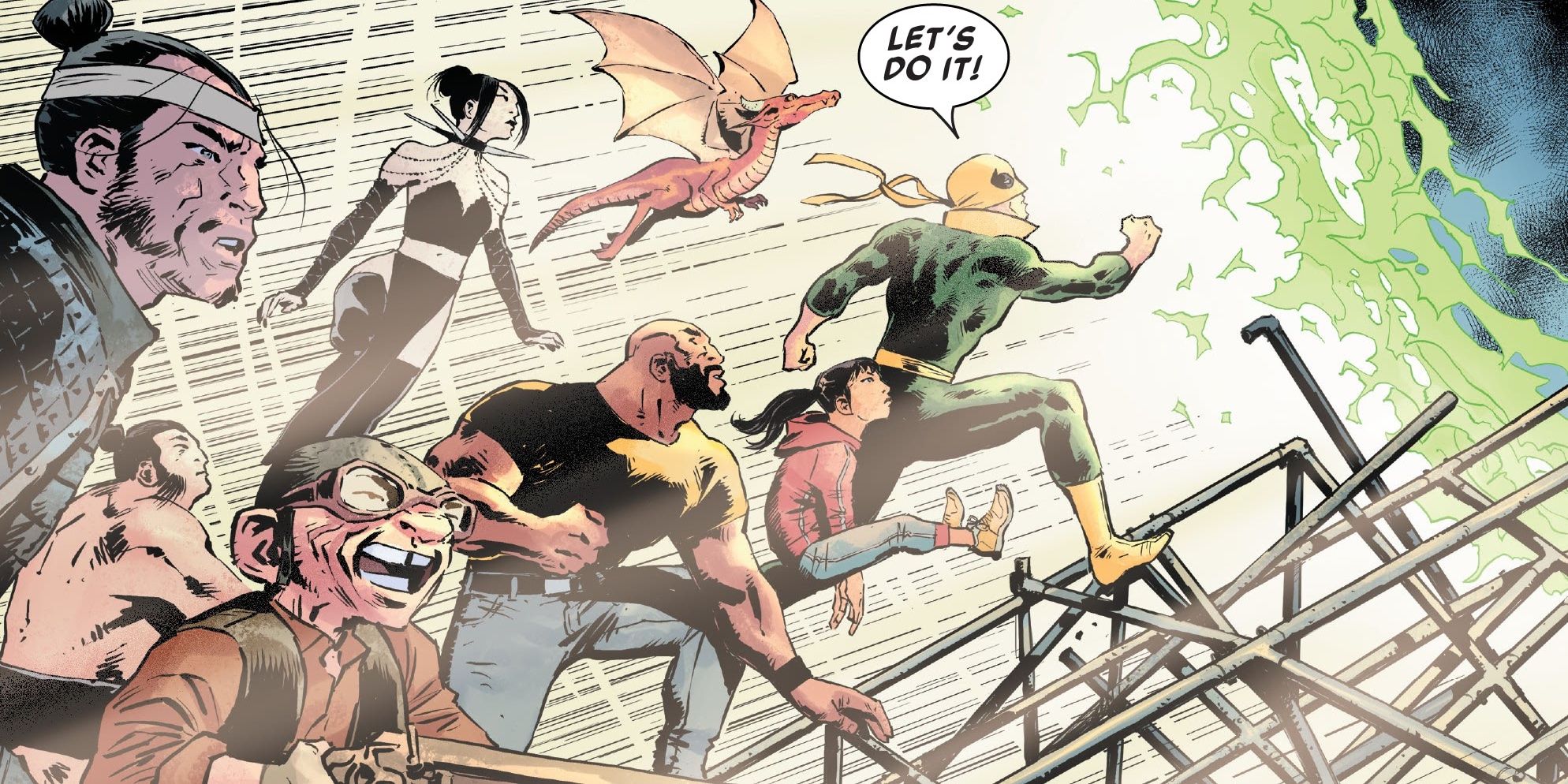 Iron Fist's New Team is Filled With Marvel's Best Fighters