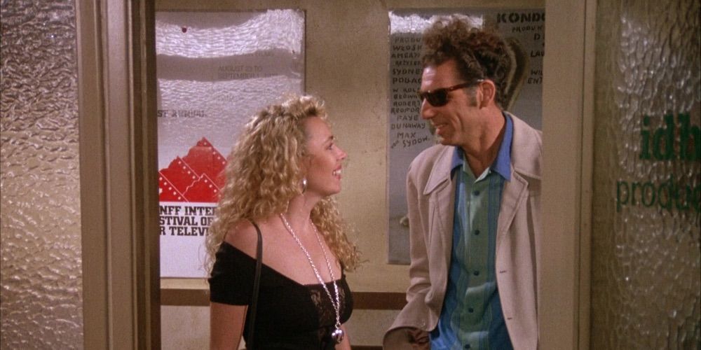 Kramer with a girl.