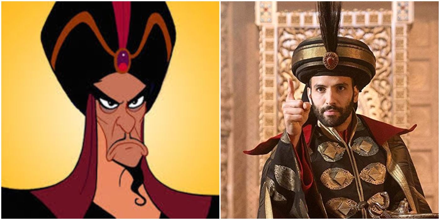Jafar Live Action And Animated