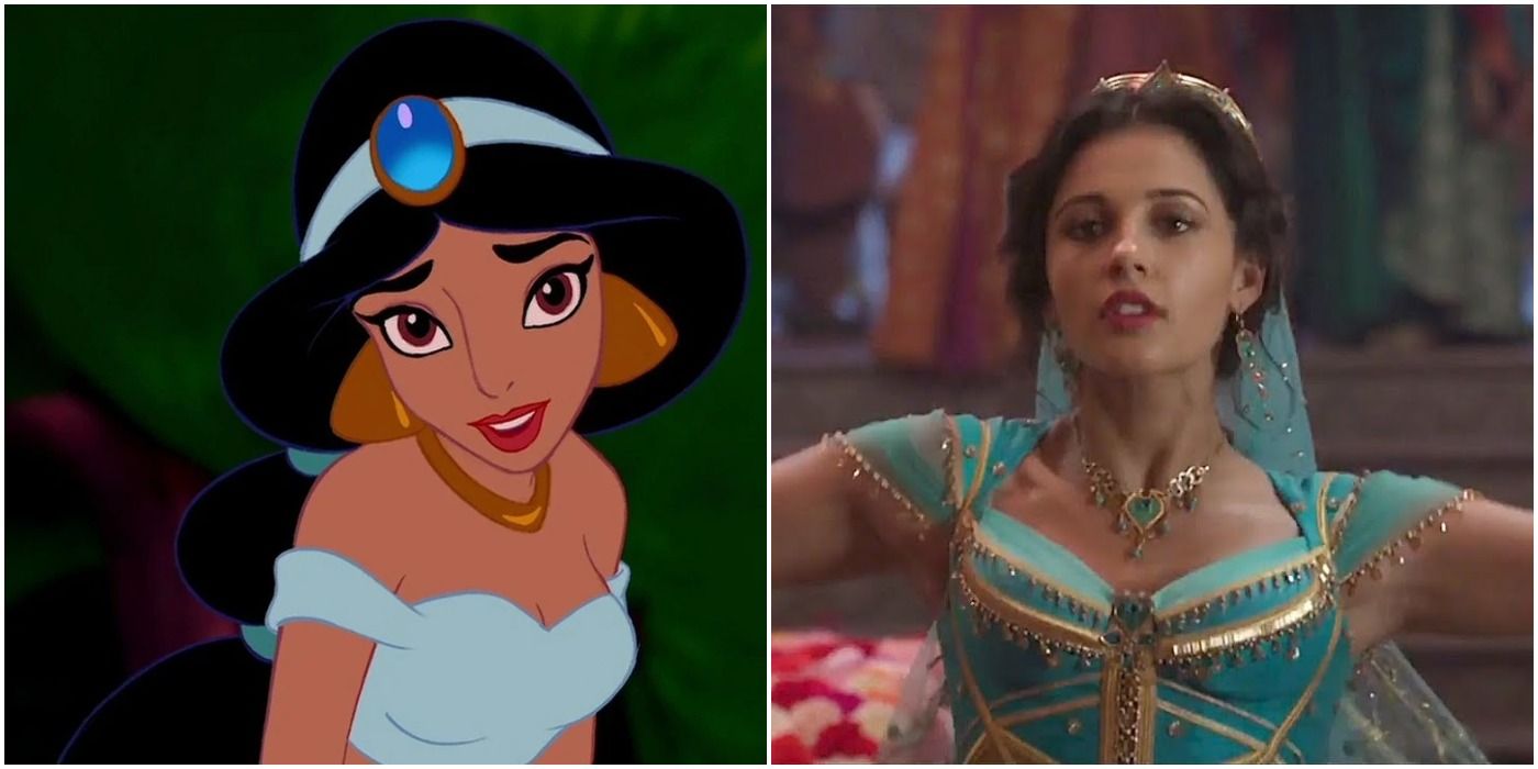 Jasmine Live Action And Animated