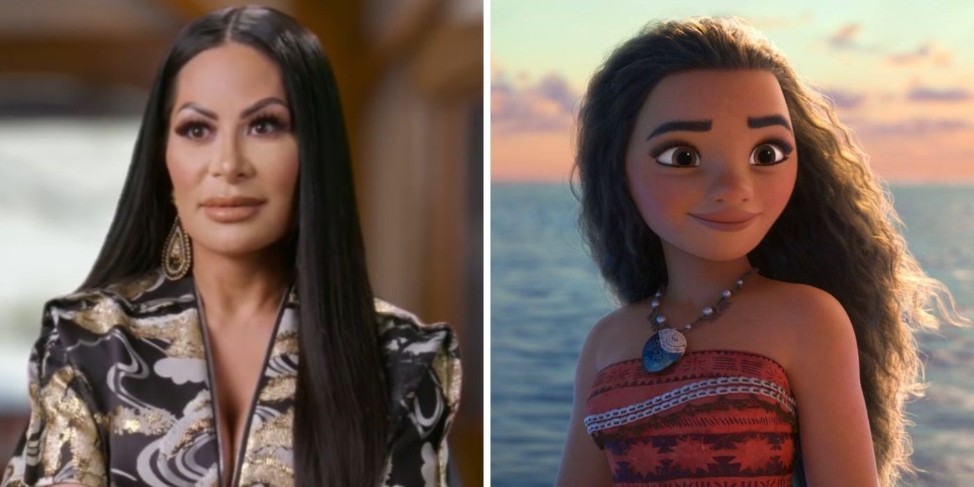 Jen shah and moana - rhoslc:disney