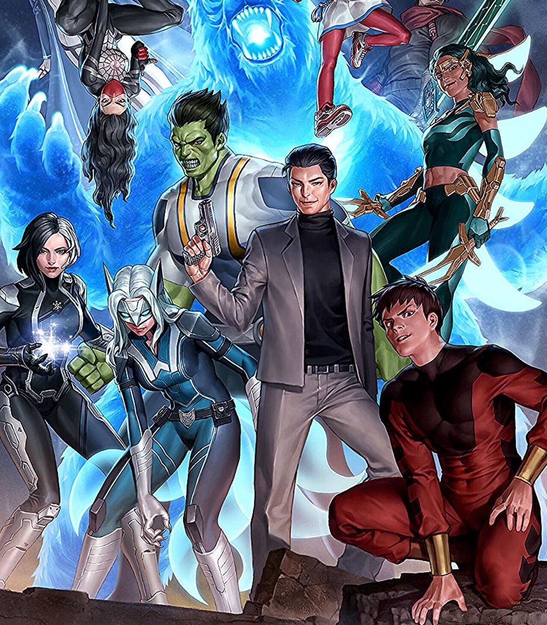 Jimmy Woo and the Agents of Atlas Marvel Comics Vertical