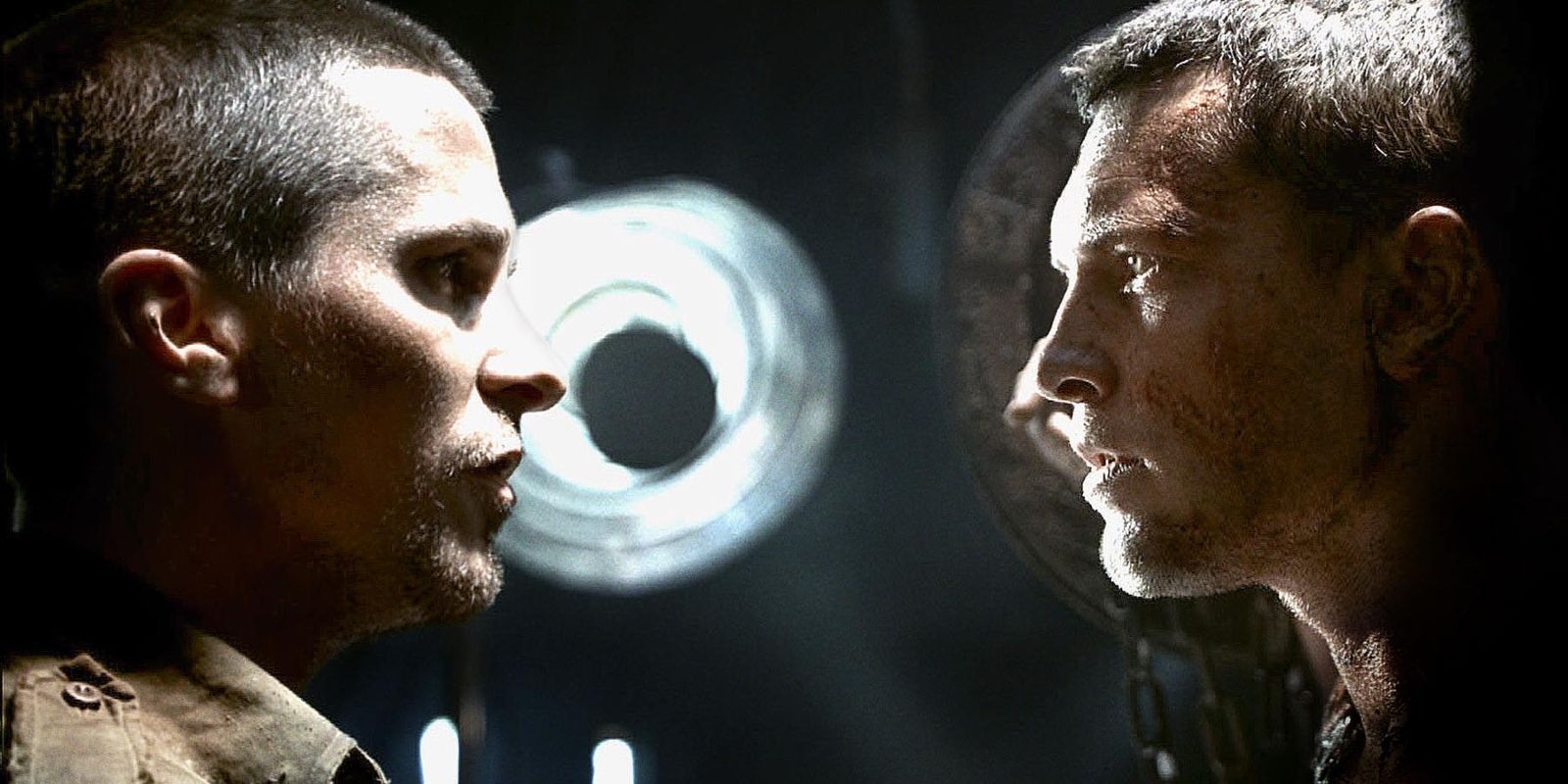 John Connor facing Marcus Wright in Terminator: Salvation