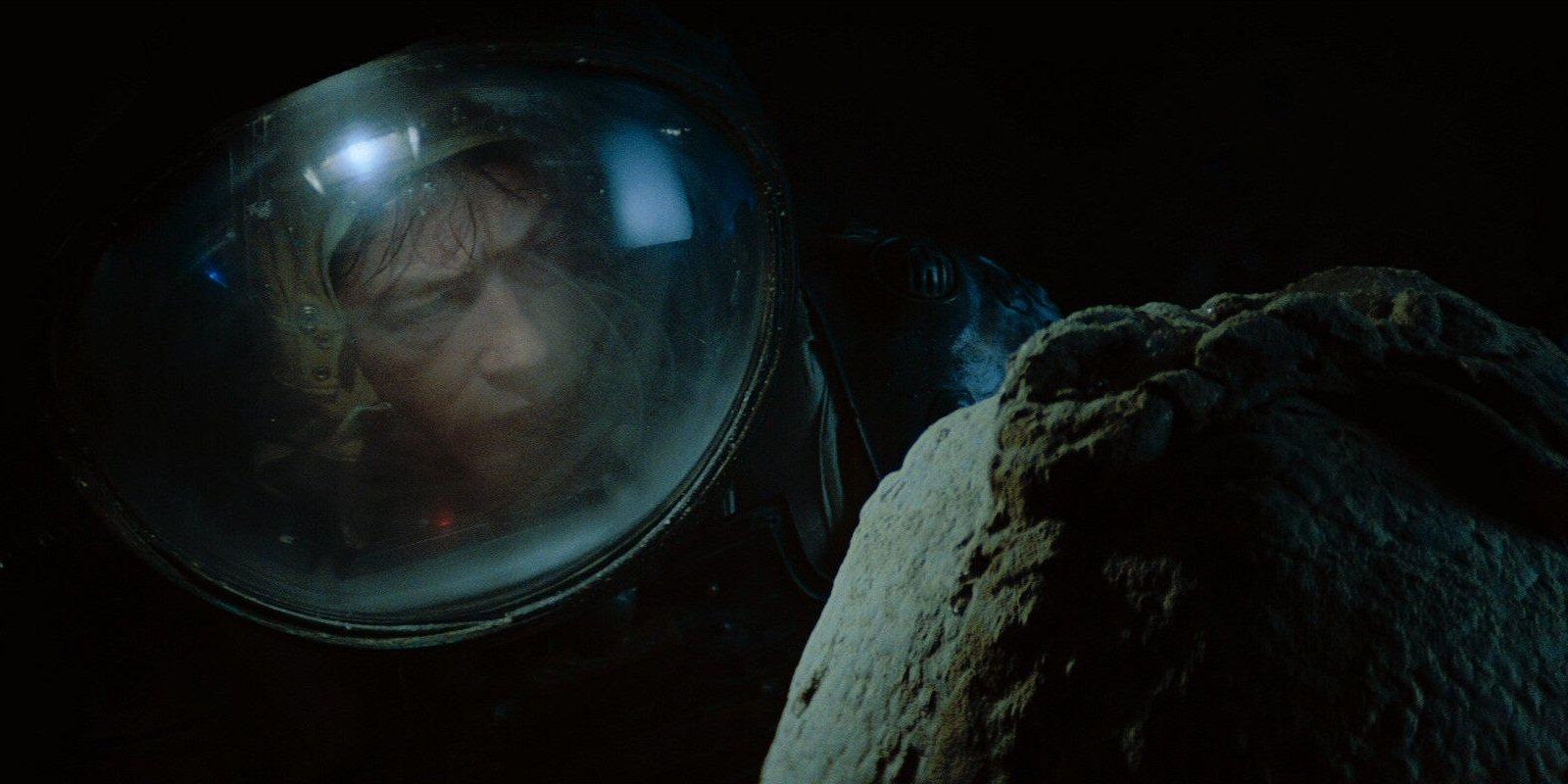 John Hurt with a xenomorph egg in Alien