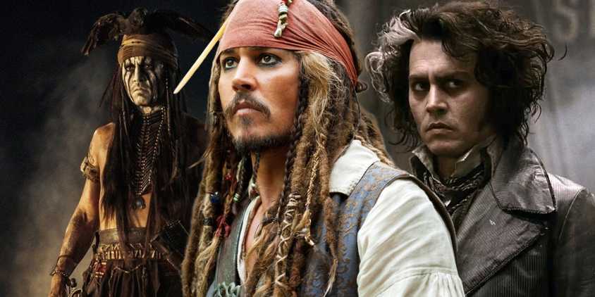 Johnny depp Toto Jack sparrow Sweeney Todd