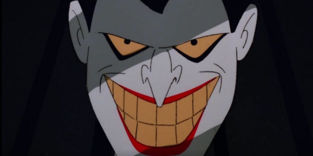 Joker smiling in Batman The Animated Series Cropped