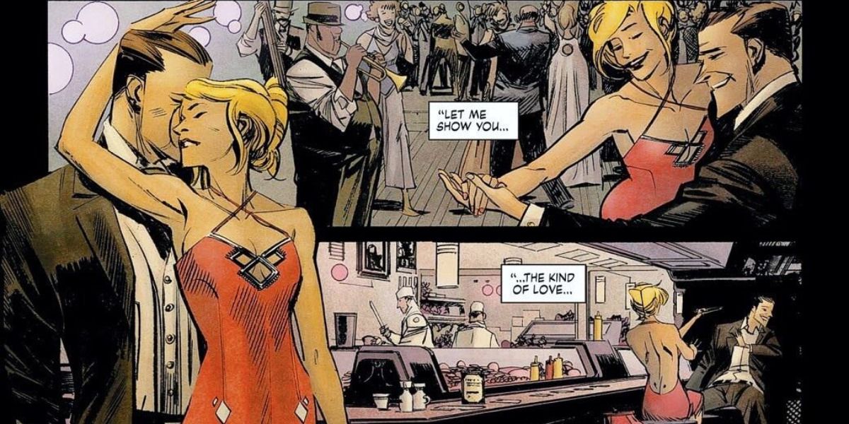 A cured Joker goes on a sexually charged date with Harley Quinn in Batman: White Knight.