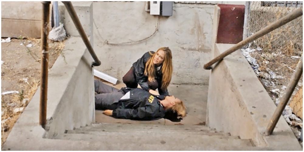 ATF agent June Stahl kills her lover Amy in Sons Of Anarchy