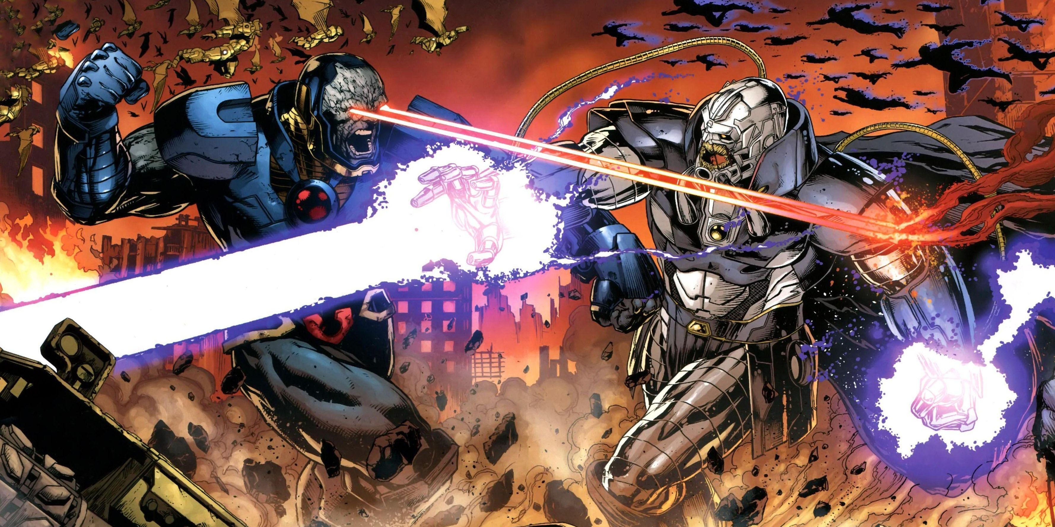 Justice League fights with Darkseid in New 52