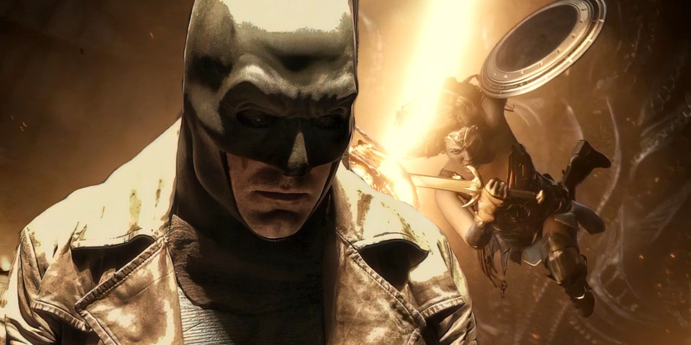 Justice League Snyder Cut Batman and Wonder Woman