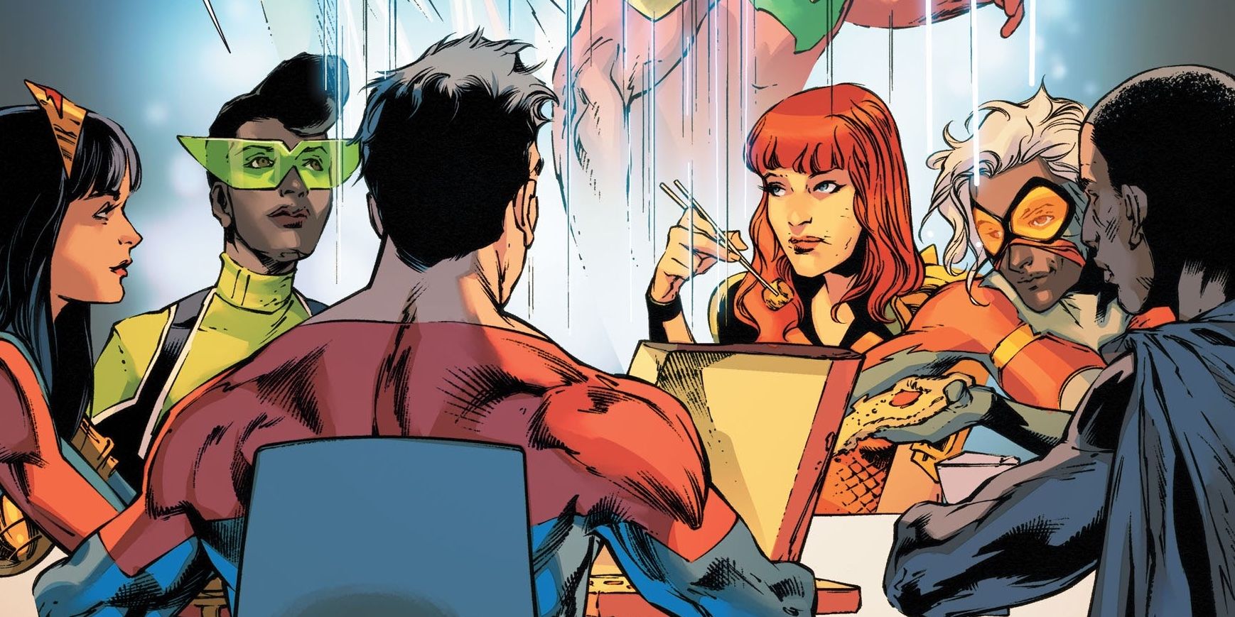 The Avengers' Shawarma Scene Gets New Meaning, Thanks To DC