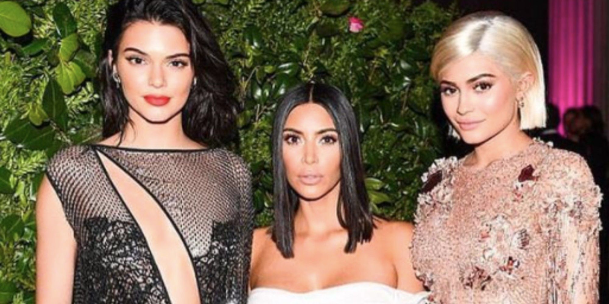 Kendall & Kylie Jenner Star In Kim Kardashian's SKIMS Ad for V-Day