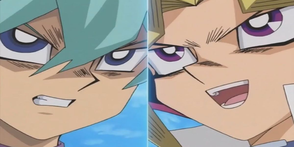 Yu-Gi-Oh! Yugi battles Noah