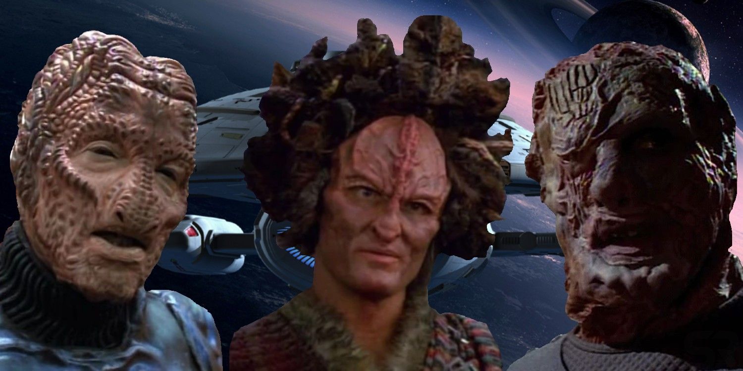 The Kazon Vidiians And Hirogen From Star Trek Voyager