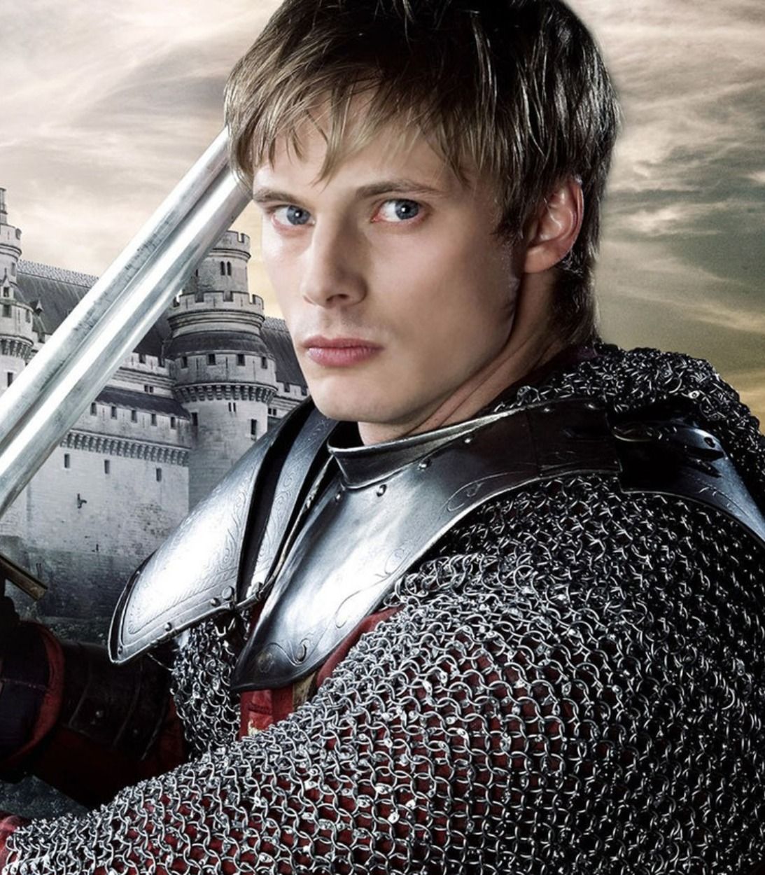 King Arthur in Merlin Vertical