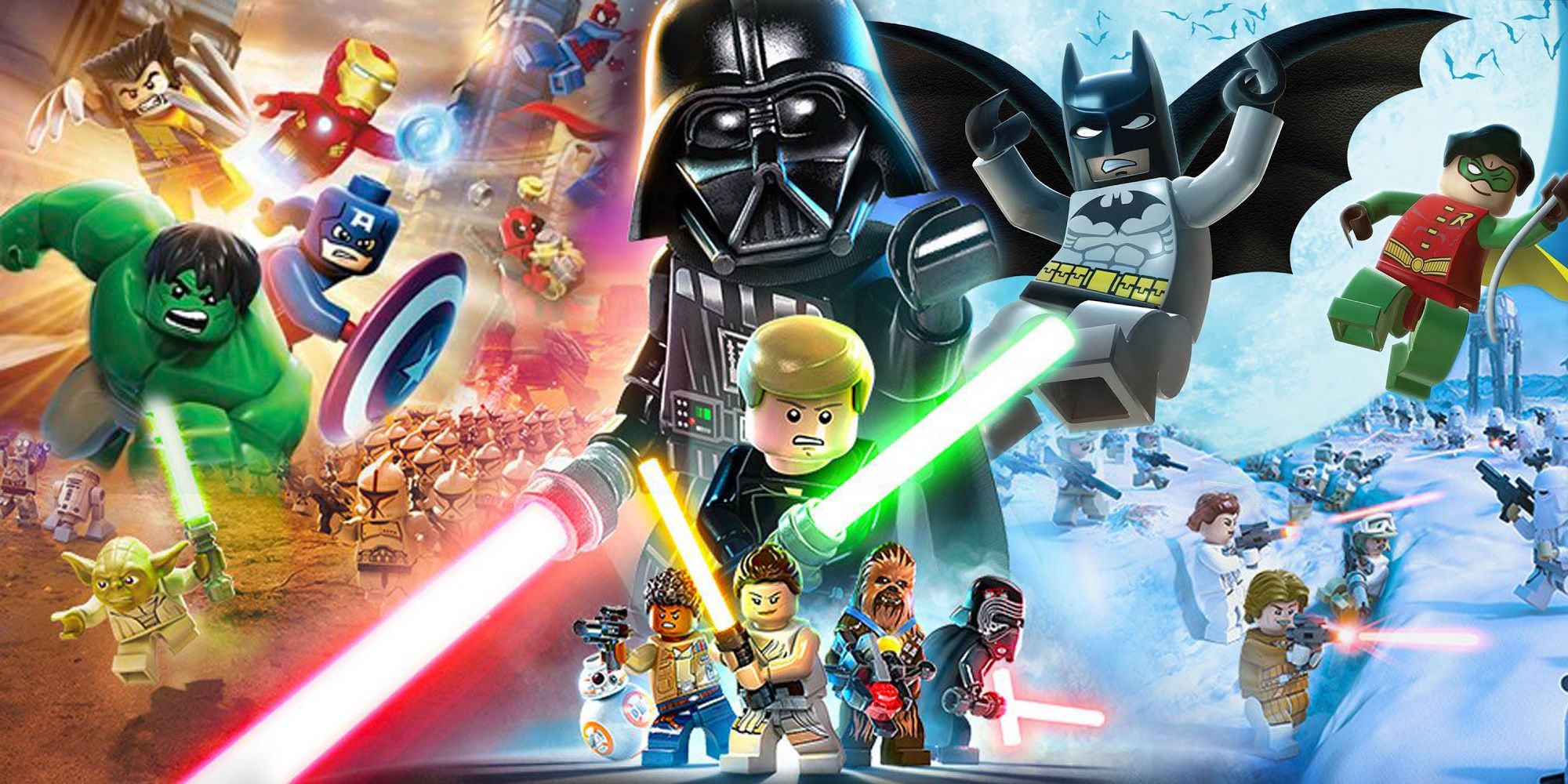 LEGO Star Wars, LEGO Marvel Superheroes, and LEGO Batman aren't what you remember