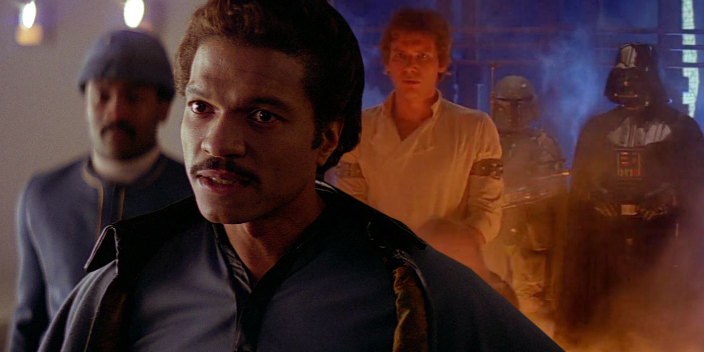 Lando and Han Solo in The Empire Strikes Back