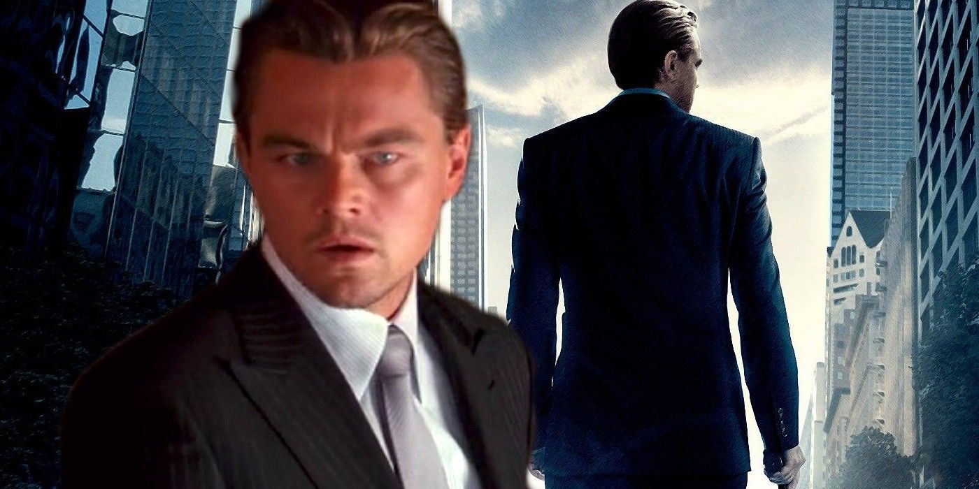 Leonardo DiCaprio as Cobb in Inception