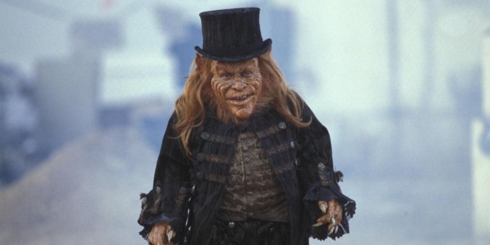 Lubdan on a misty street in Leprechaun 6 Back 2 Tha Hood
