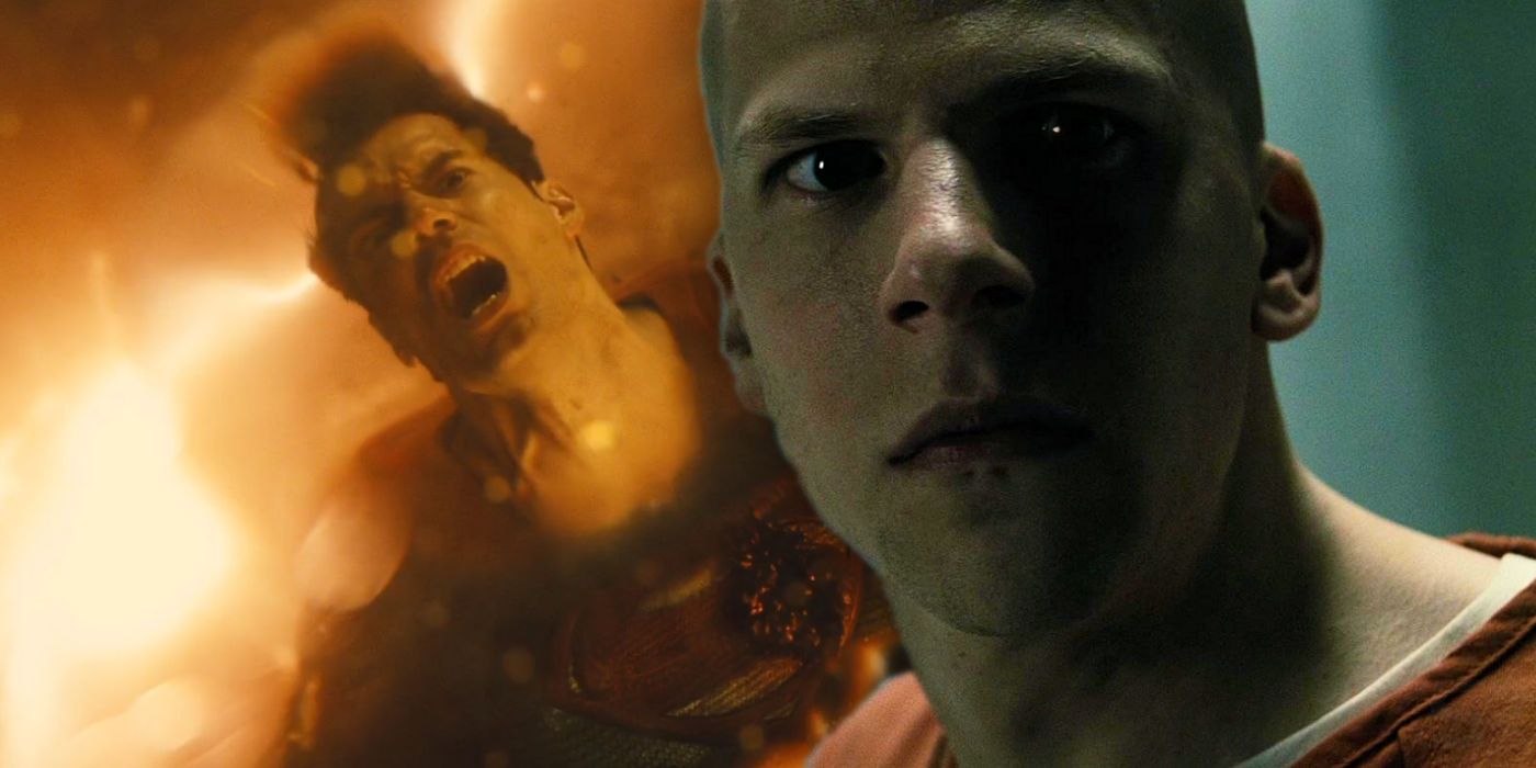 Lex Luthor and Superman Death Scream