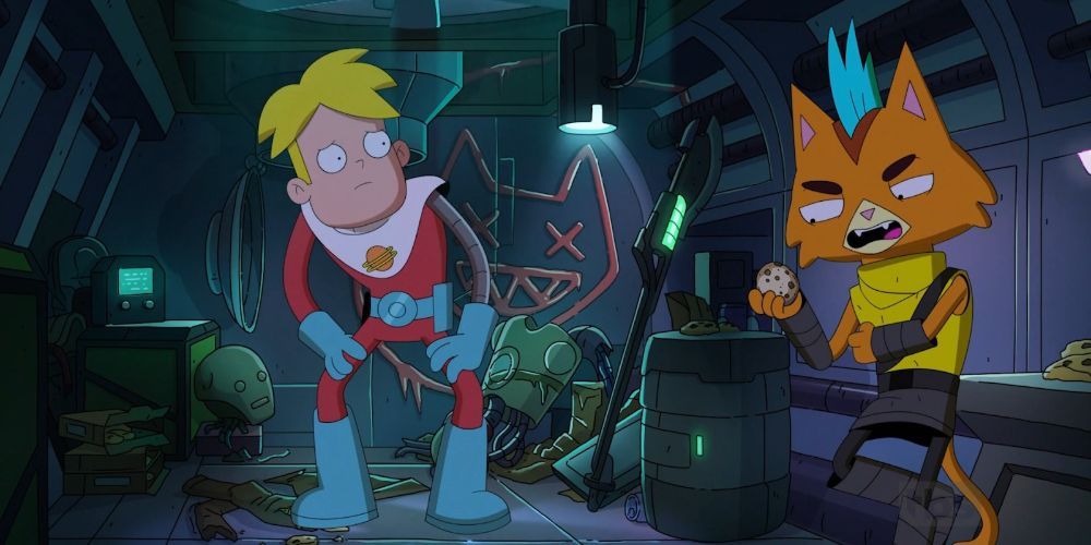 Gary and Little Cato in Final Space