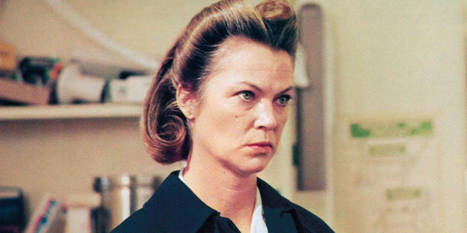 Louise Fletcher as Ratched in One Flew Over the Cuckoo's Nest