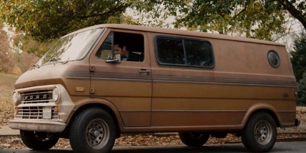 The ugly brown van from Ant-Man is shown.