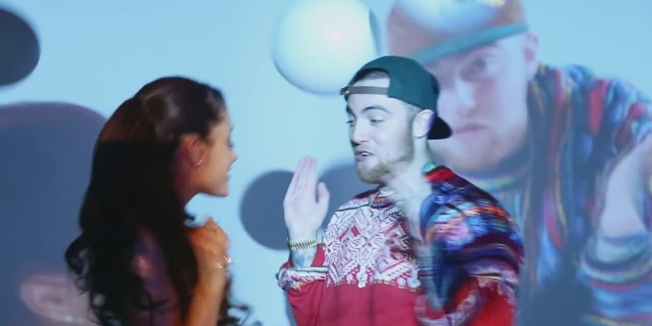 Mac Miller and Ariana Grande in the video for The Way 