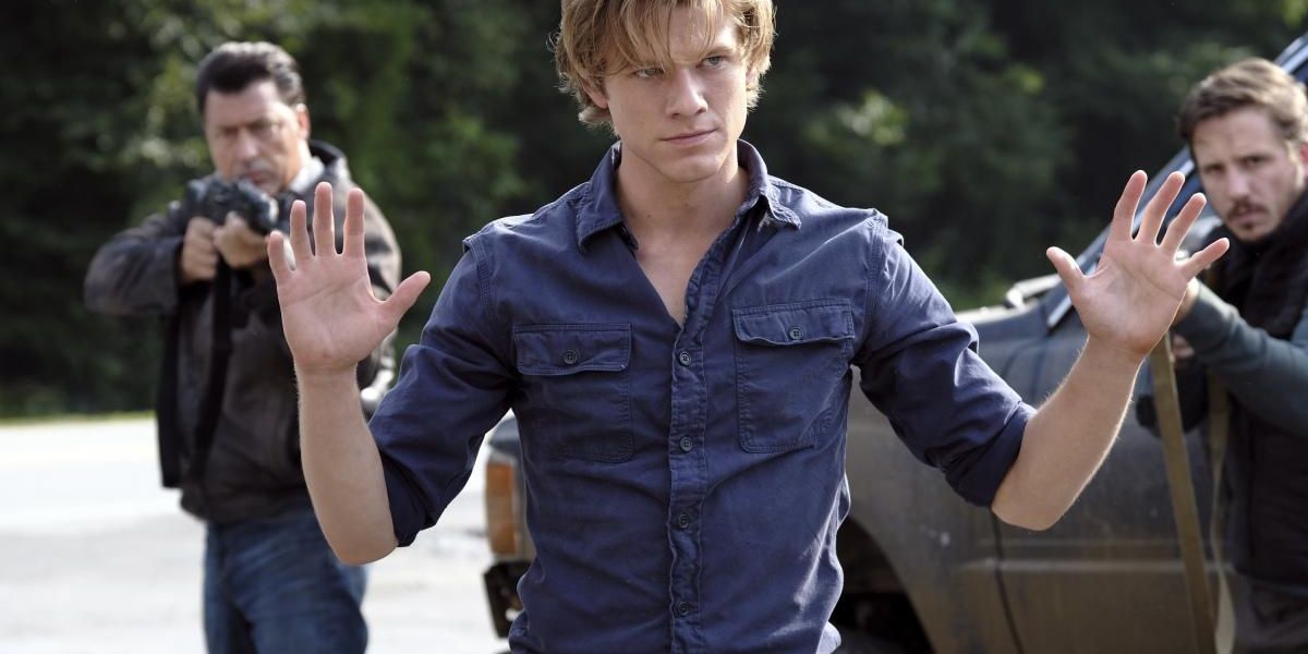 A scene from the MacGyver remake