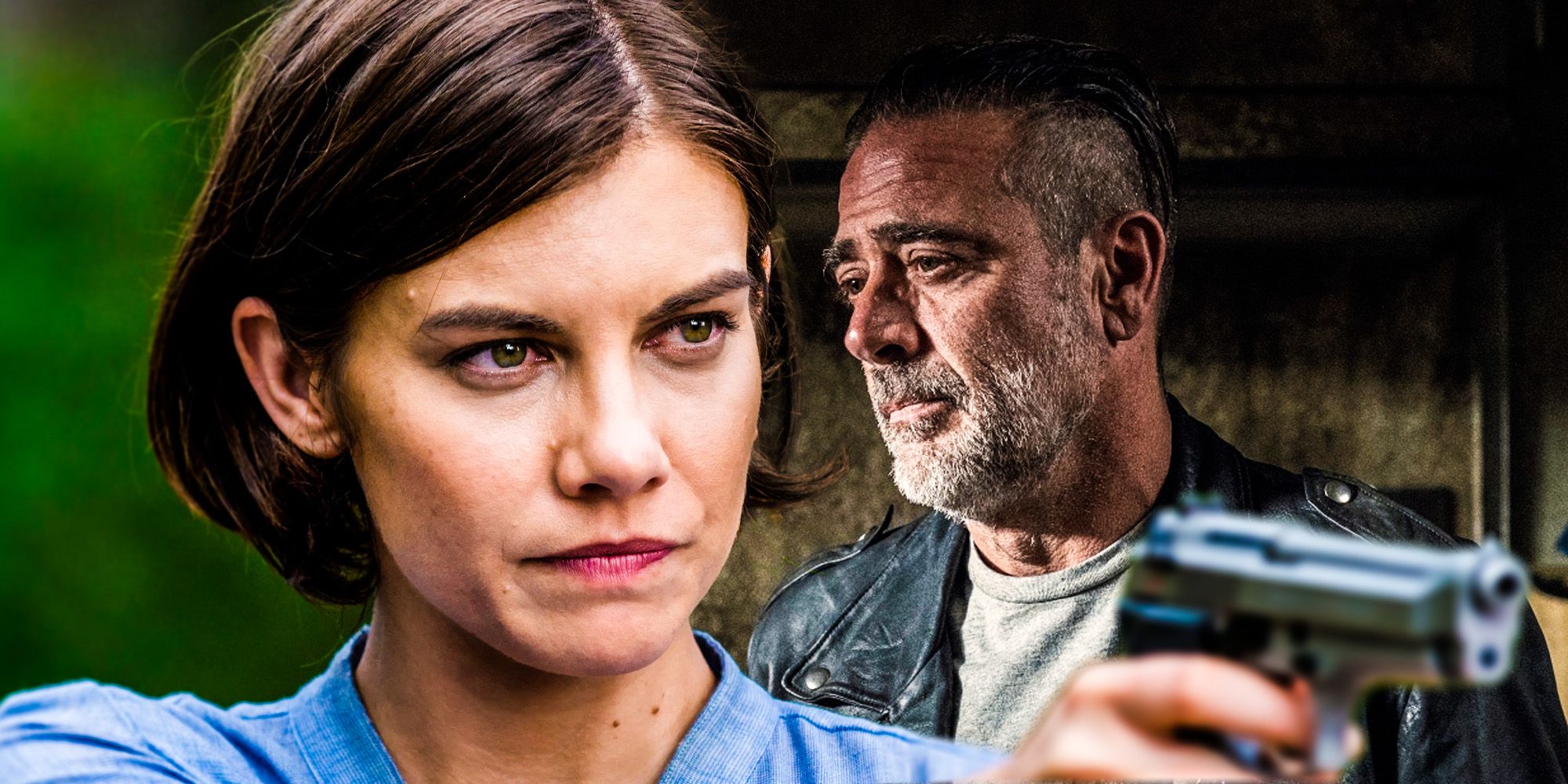 Maggie and Negan the walking dead