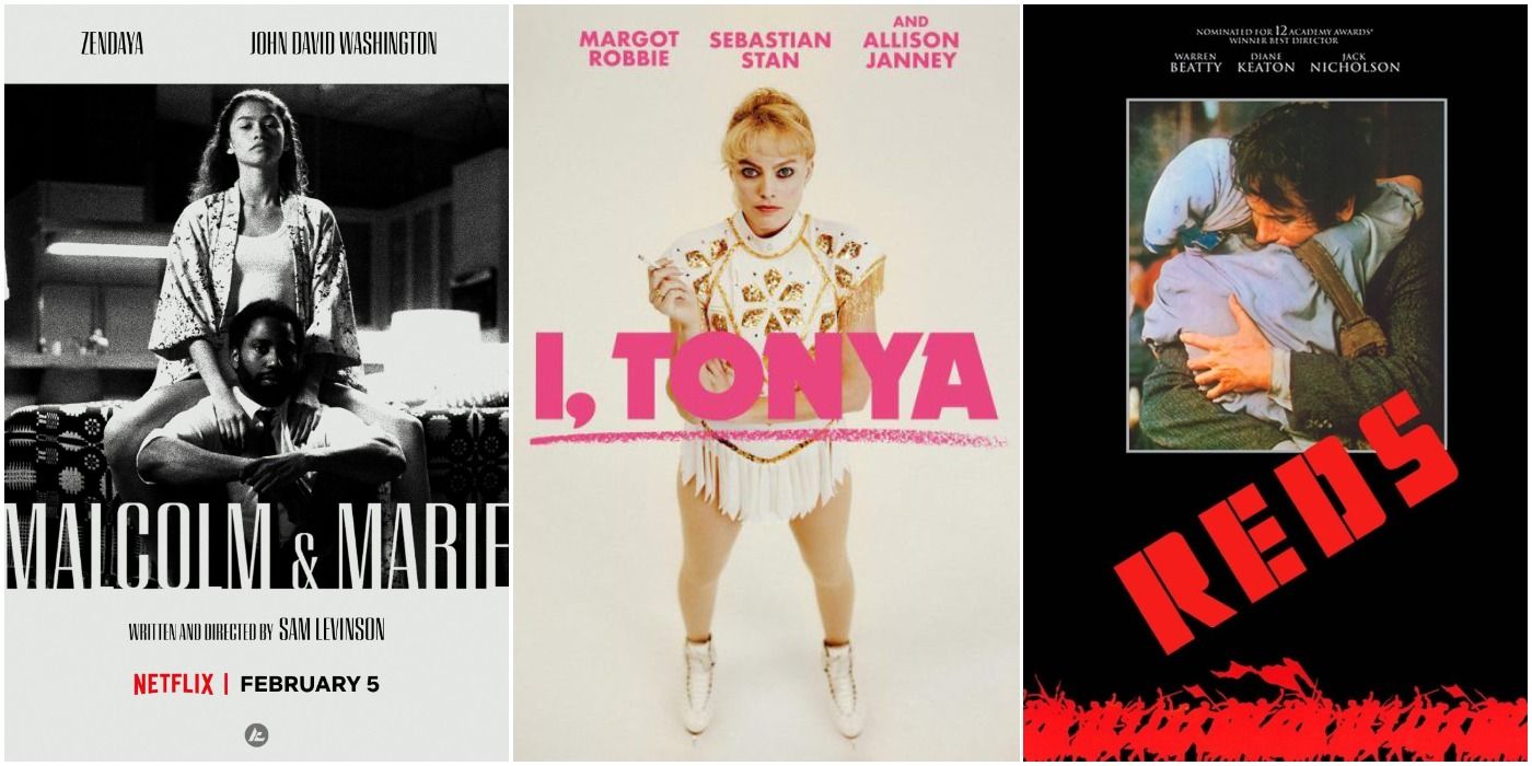 Movie Posters: Malcolm & Marie, I, Tonya, and Reds