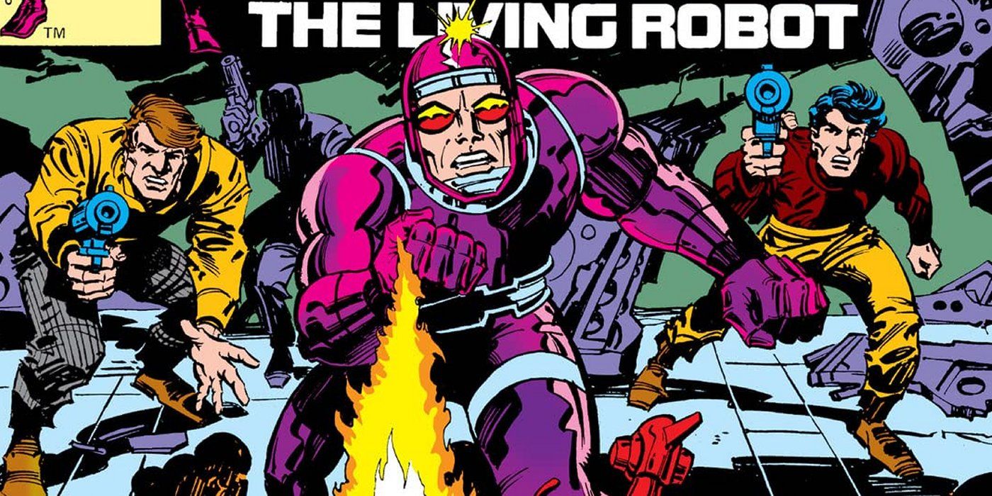 Marvel Comics Homem Máquina Jack Kirby