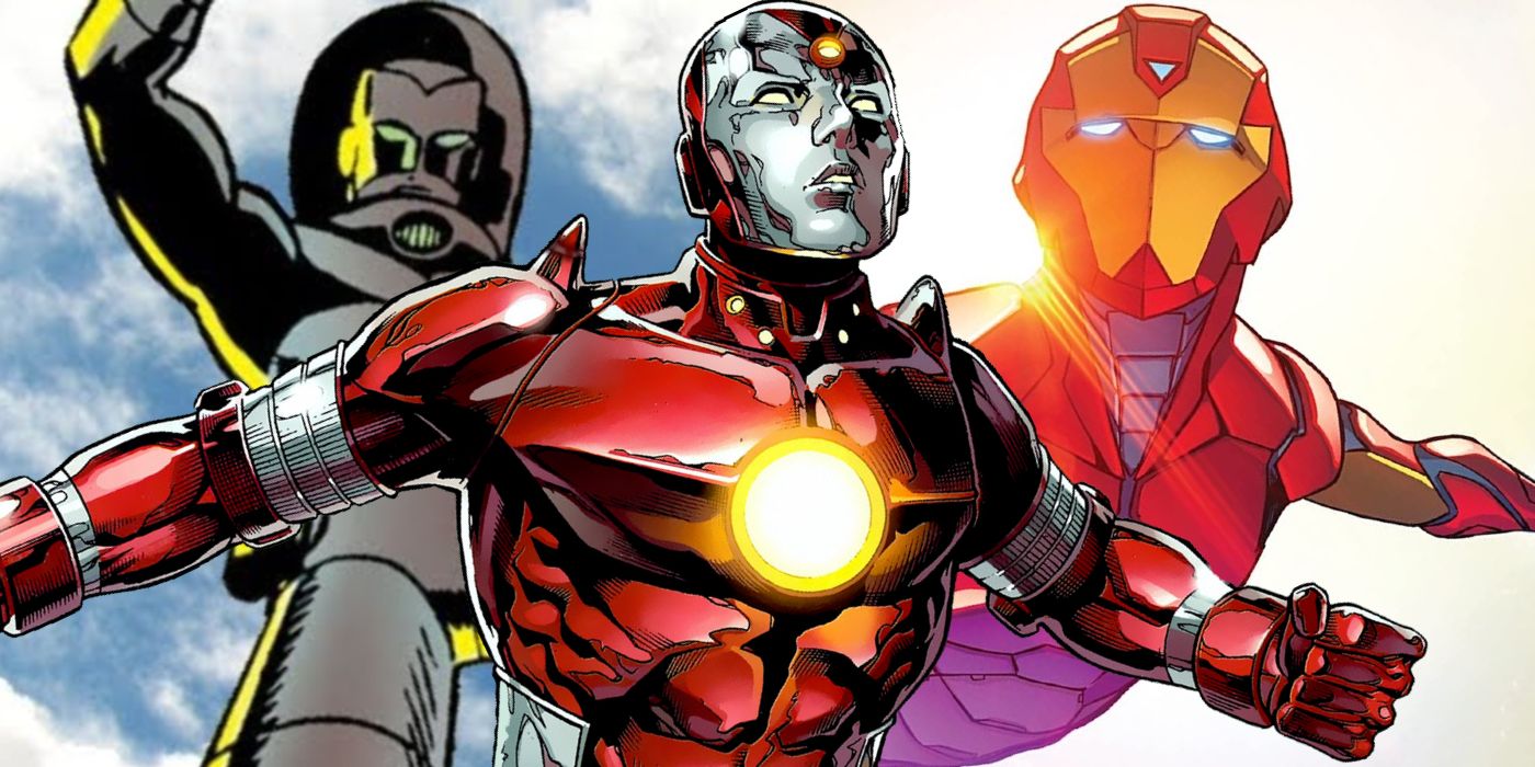 Marvel Phase 4 Armored Characters Ironheart Iron Lad Stilt-Man